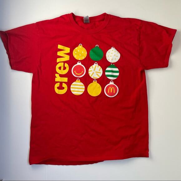 McDonald's Holiday Crew Tee - Picture 1 of 2